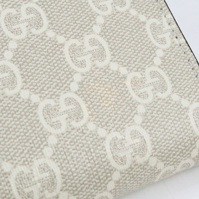 中古 グッチ 長財布二折 レディース ブランド GUCCI ダブルG コンチネンタルウォレット 456116 ベージュ USDGU110623011