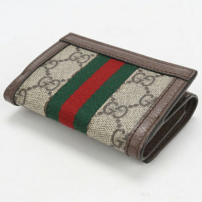 Used Gucci tri-fold wallet tri-fold wallet ladies brand GUCCI Ophidia 644334 Beige USDGU110727011