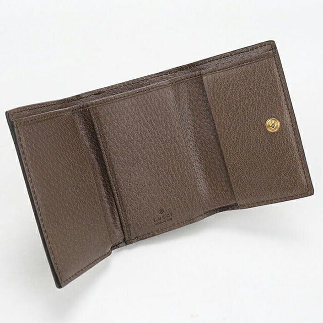 Used Gucci tri-fold wallet tri-fold wallet ladies brand GUCCI Ophidia 644334 Beige USDGU110727011