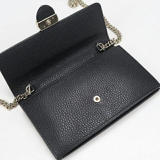 NR92　br6649tm　【GUCCI】インターロッキングG　チェーンウォレット GUCCI（グッチ） 財布 カードケースウォレット レディース インター