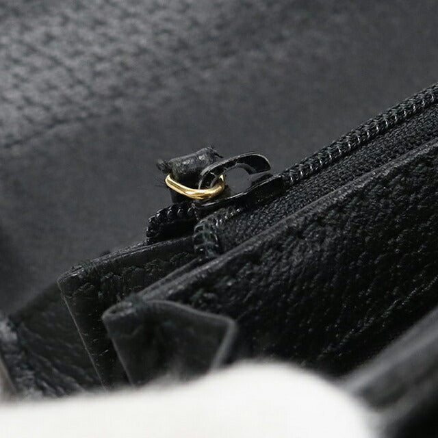 二手古驰长钱包双折女士品牌 GUCCI Ophidia Continental 钱包皮革 523153 黑色 USDGU110850011
