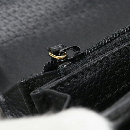 二手古驰长钱包双折女士品牌 GUCCI Ophidia Continental 钱包皮革 523153 黑色 USDGU110850011
