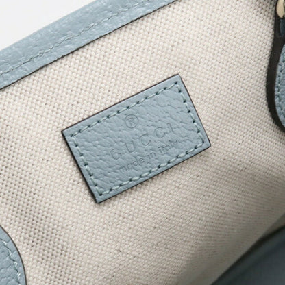 中古 グッチ トートバッグ レディース ブランド GUCCI オフィディア 2WAY 765043 ブルー USDGU111007011