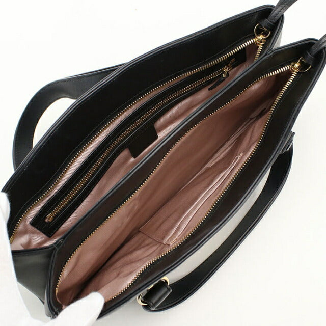 Used Gucci handbag ladies brand GUCCI GG Marmont Alley leather 550130 black USDGU111109011