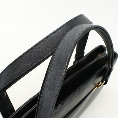 Used Gucci handbag ladies brand GUCCI GG Marmont Alley leather 550130 black USDGU111109011