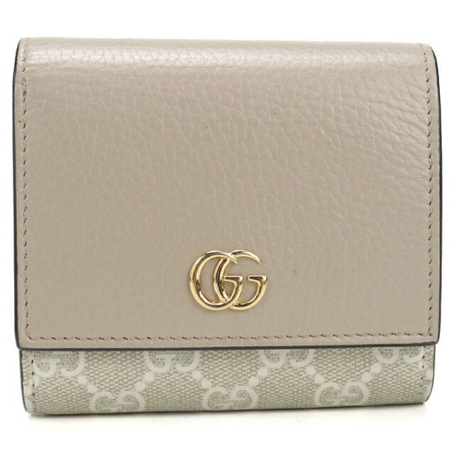 中古 グッチ 二つ折り財布 二折財布 レディース ブランド GUCCI ダブル