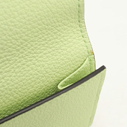 中古 グッチ 三つ折り財布 三折財布 レディース ブランド GUCCI レザー 731694 グリーン USDGU111523011