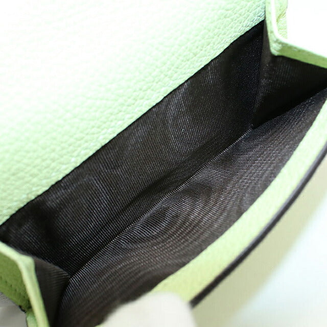 中古 グッチ 三つ折り財布 三折財布 レディース ブランド GUCCI レザー 731694 グリーン USDGU111523011