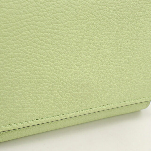 中古 グッチ 三つ折り財布 三折財布 レディース ブランド GUCCI レザー 731694 グリーン USDGU111523011