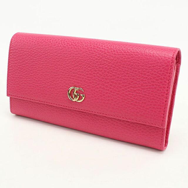 中古 グッチ 長財布二折 レディース ブランド GUCCI GGマーモント