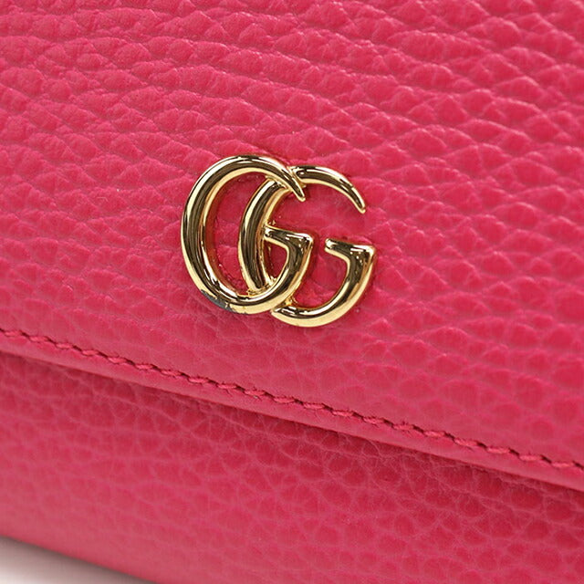 【GUCCI】456116  GGマーモント コンチネンタルウォレット☆Ａ品☆質屋 ユニオン本通店 グッチ GUCCI】グッチ『GGマーモント レザーコンチネンタル ウォレット