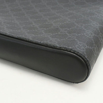 中古 グッチ 斜め掛け ショルダーバッグ メンズ ブランド GUCCI GGスプリーム スモール メッセンジャーバッグ 523599 ブラック USDGU112111011