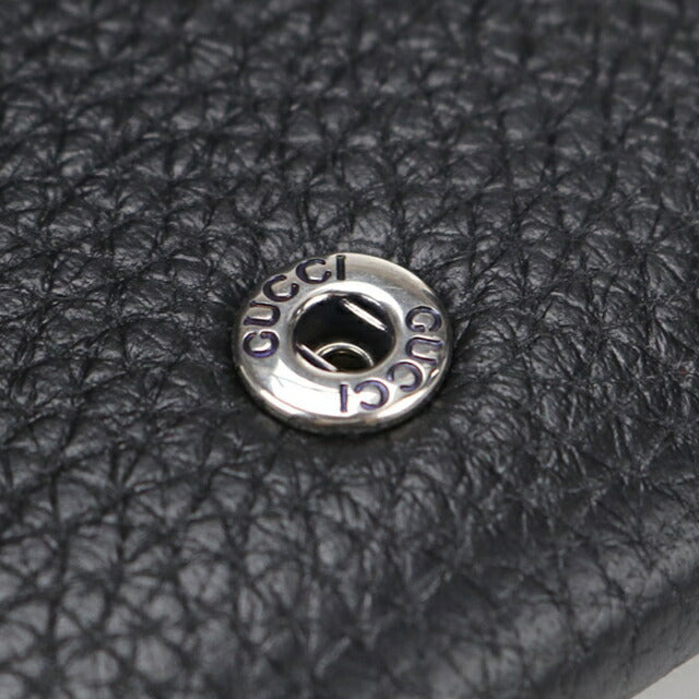 中古 グッチ 名刺入れ メンズ ブランド GUCCI グッチロゴ カードケース