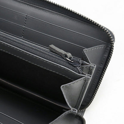 二手 Gucci 长钱包圆形拉链男装品牌 GUCCI Guccisima 皮革 307987 灰色 USDGU112283011