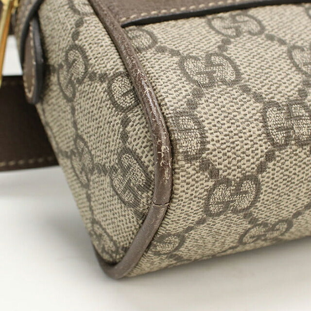中古 グッチ ボディバッグ レディース ブランド GUCCI オフィディア ベルトバッグ レザー 517076 ベージュ USDGU112315011