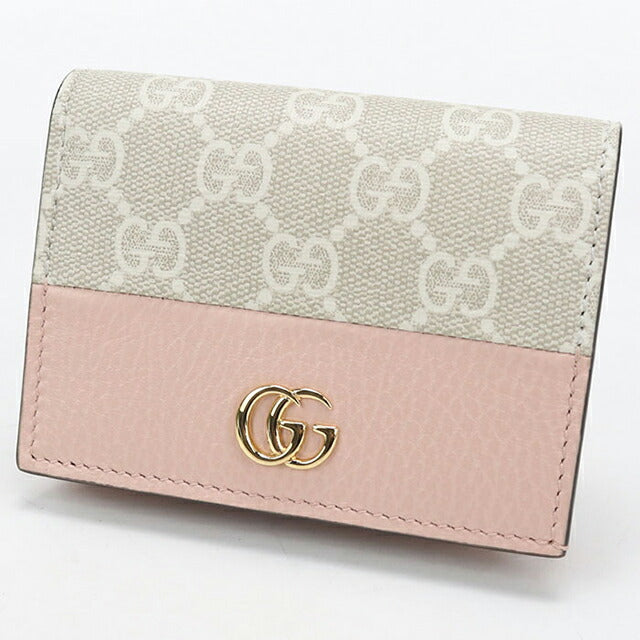 中古 グッチ 二つ折り財布 二折財布 レディース ブランド GUCCI ダブル