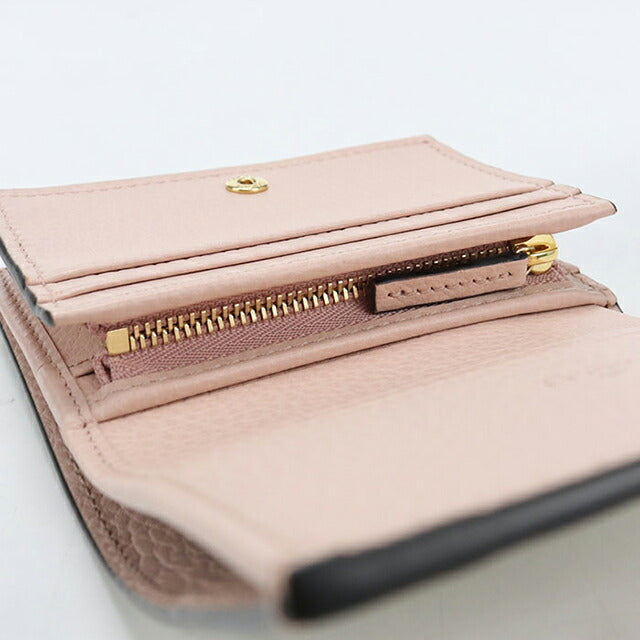 中古 グッチ 二つ折り財布 二折財布 レディース ブランド GUCCI ダブル