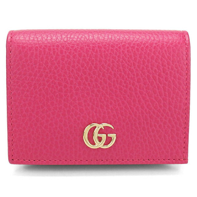 中古 グッチ 二つ折り財布 二折財布 レディース ブランド GUCCI ﾀﾞﾌﾞﾙG