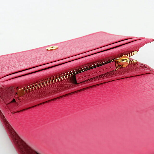 中古 グッチ 二つ折り財布 二折財布 レディース ブランド GUCCI ﾀﾞﾌﾞﾙG