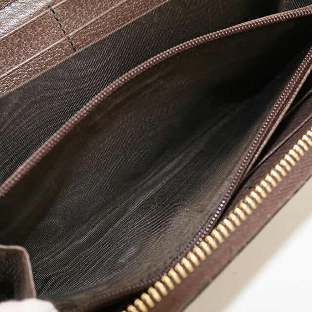 中古 グッチ 長財布ラウンドファスナー レディース ブランド GUCCI オフィディア ラウンドジップウォレット 523154 ベージュ USDGU112604011