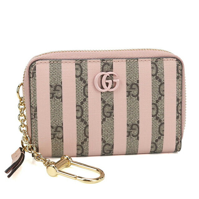 中古 グッチ 小銭入れ レディース ブランド GUCCI GGマーモント コインケース 701485 ピンク USDGU112605011