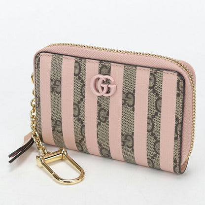 中古 グッチ 小銭入れ レディース ブランド GUCCI GGマーモント コインケース 701485 ピンク USDGU112605011