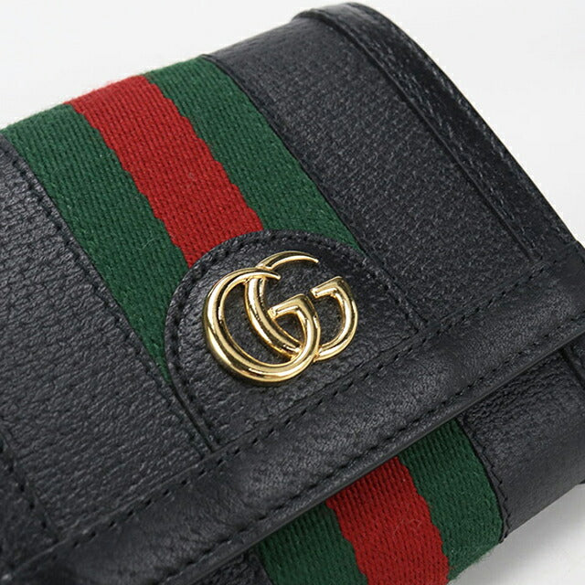 中古 グッチ 二つ折り財布 二折財布 レディース ブランド GUCCI オフィ