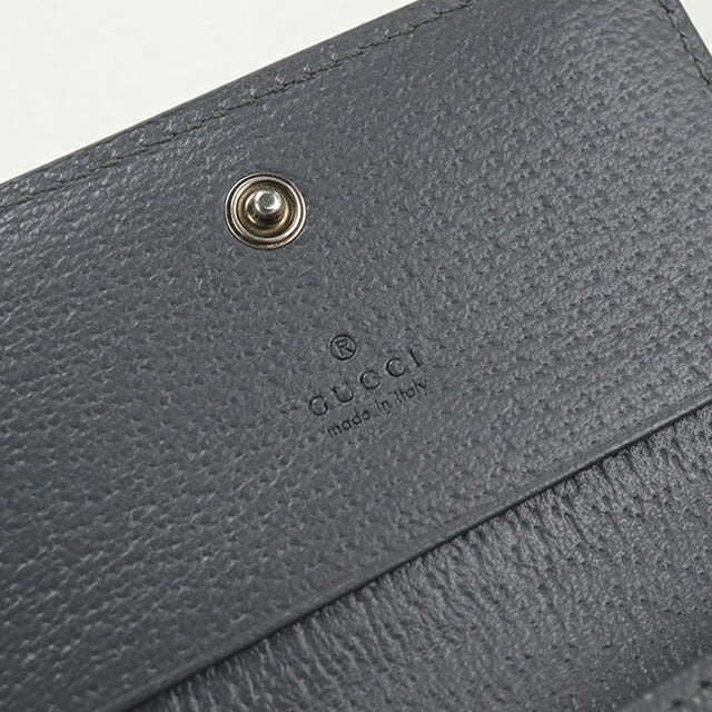 中古 グッチ 名刺入れ メンズ ブランド GUCCI GGスプリーム GGカードケース 856559 FACQC 1048 グレー USDGU112613011