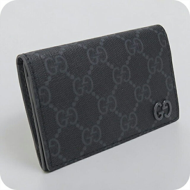 中古 グッチ 名刺入れ メンズ ブランド GUCCI GGスプリーム GGカードケース 856559 FACQC 1048 グレー USDGU112613011