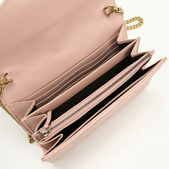 中古 グッチ チェーンウォレット レディース ブランド GUCCI GGマーモント 474575 ピンク USDGU112695011