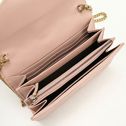 中古 グッチ チェーンウォレット レディース ブランド GUCCI GGマーモント 474575 ピンク USDGU112695011