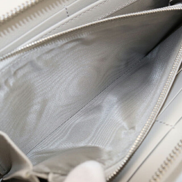 中古 グッチ 長財布ラウンドファスナー レディース ブランド GUCCI GGマーモント ジップアラウンドウォレット レザー 790057 グレー USDGU112942011