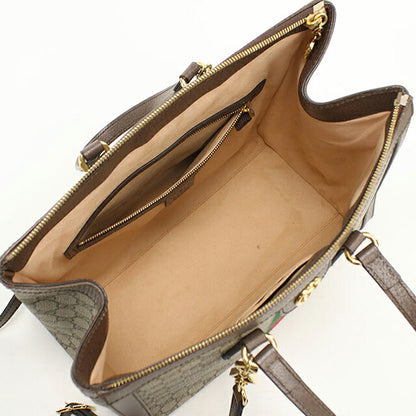中古 グッチ トートバッグ レディース ブランド GUCCI オフィディア 2WAY レザー 524537 ベージュ USDGU112957011