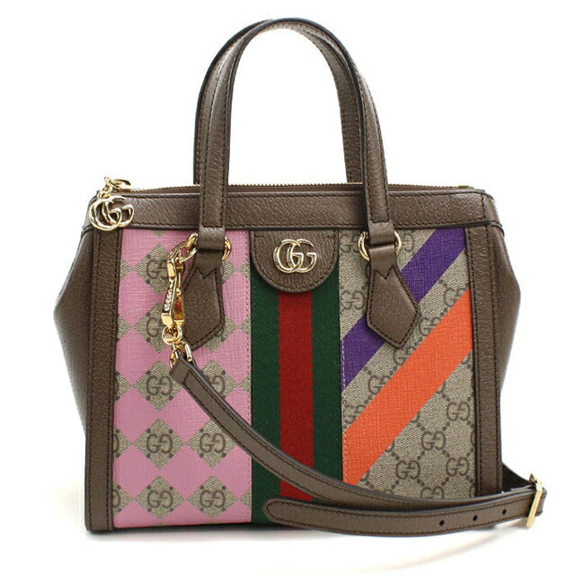 中古 グッチ ハンドバッグ レディース ブランド GUCCI オフィディア 2WAY レザー 547551 ベージュ USDGU113019011
