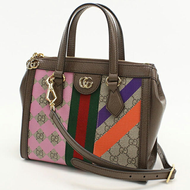 中古 グッチ ハンドバッグ レディース ブランド GUCCI オフィディア 2WAY レザー 547551 ベージュ USDGU113019011