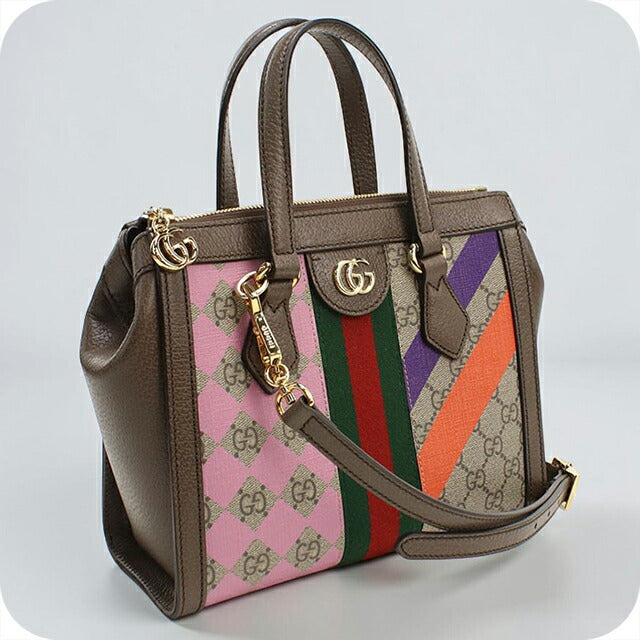 中古 グッチ ハンドバッグ レディース ブランド GUCCI オフィディア 2WAY レザー 547551 ベージュ USDGU113019011