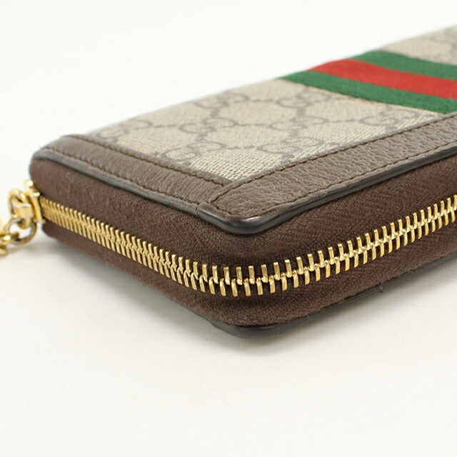 中古 グッチ 長財布ラウンドファスナー レディース ブランド GUCCI