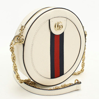 中古 グッチ ショルダーバッグ レディース ブランド GUCCI オフィディア レザー 550618 ホワイト USDGU113369011