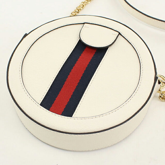 中古 グッチ ショルダーバッグ レディース ブランド GUCCI オフィディア レザー 550618 ホワイト USDGU113369011