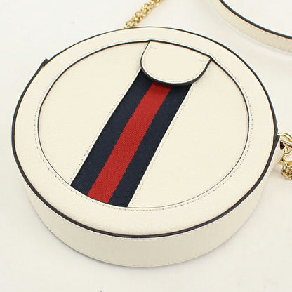 中古 グッチ ショルダーバッグ レディース ブランド GUCCI オフィディア レザー 550618 ホワイト USDGU113369011