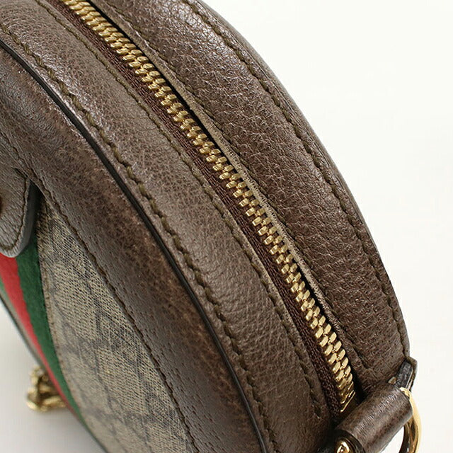中古 グッチ ショルダーバッグ レディース ブランド GUCCI オフィディア チェーン レザー 550618 ベージュ USDGU113407011