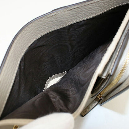 中古 グッチ 二つ折り財布 二折財布 レディース ブランド GUCCI ダブルG ミディアム ウォレット レザー 598587 ベージュ USDGU113427011