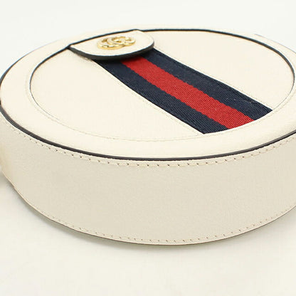 中古 グッチ ショルダーバッグ レディース ブランド GUCCI オフィディア  レザー 550618 ホワイト USDGU113428011