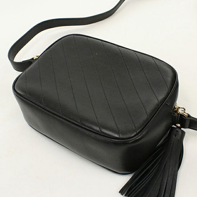 中古 グッチ ショルダーバッグ レディース ブランド GUCCI ブロンディ  レザー 742360 ブラック USDGU113429011