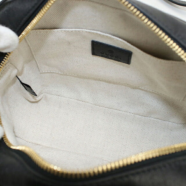 中古 グッチ ショルダーバッグ レディース ブランド GUCCI ブロンディ  レザー 742360 ブラック USDGU113429011