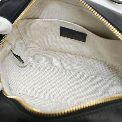 中古 グッチ ショルダーバッグ レディース ブランド GUCCI ブロンディ  レザー 742360 ブラック USDGU113429011