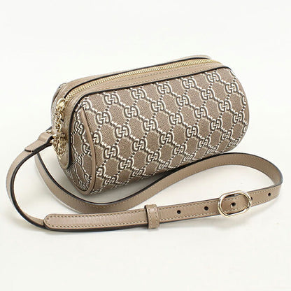 中古 グッチ 斜め掛け ショルダーバッグ レディース ブランド GUCCI GGシャドウ レザー 796231 ベージュ USDGU113555011