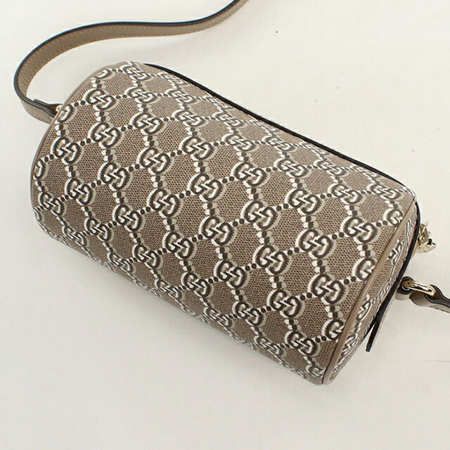 中古 グッチ 斜め掛け ショルダーバッグ レディース ブランド GUCCI GGシャドウ レザー 796231 ベージュ USDGU113555011