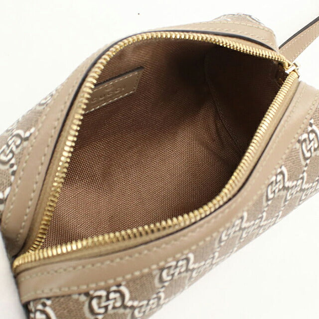 中古 グッチ 斜め掛け ショルダーバッグ レディース ブランド GUCCI GGシャドウ レザー 796231 ベージュ USDGU113555011