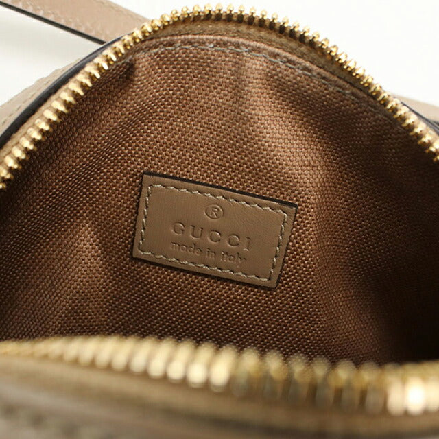 中古 グッチ 斜め掛け ショルダーバッグ レディース ブランド GUCCI GGシャドウ レザー 796231 ベージュ USDGU113555011
